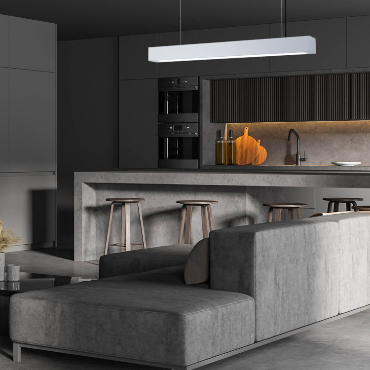 Ibros wiszący biały duży 24W 3000K IP20 - 8383