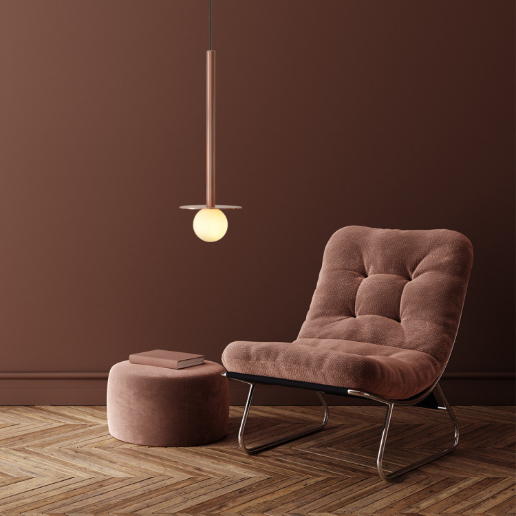 Bolita mała wisząca różowe złoto - 8392