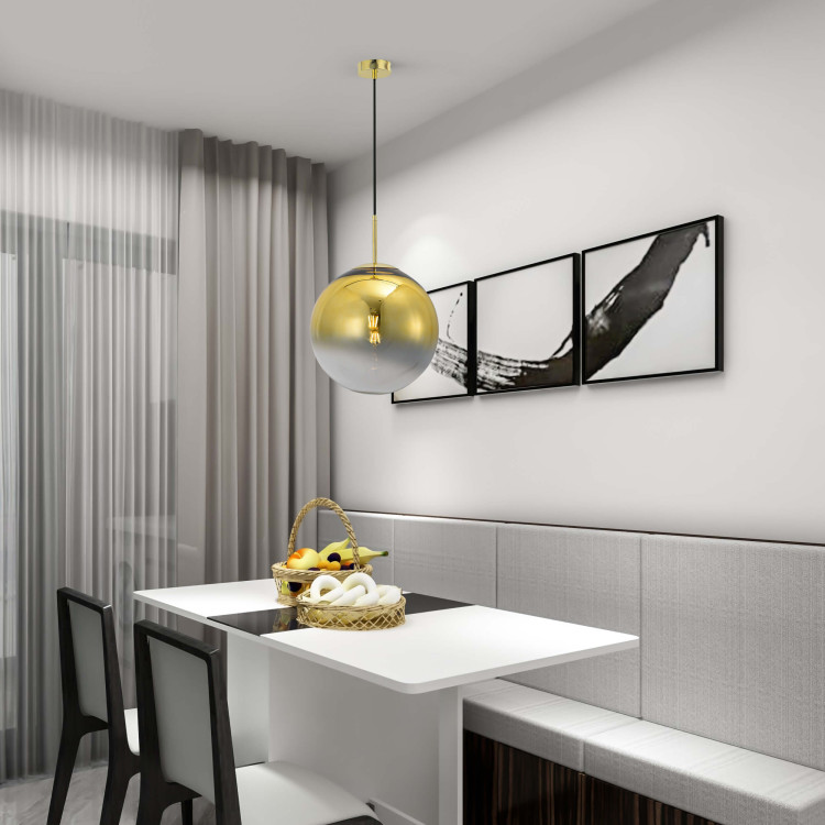 Lampa wisząca Palla złota 1xE14 - 8405