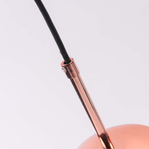 Lampa wisząca Palla miedziana 1xE14