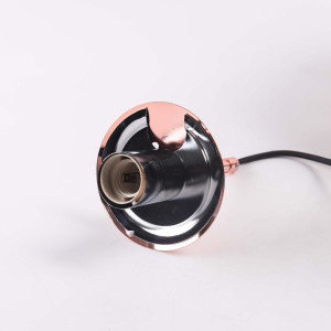 Lampa wisząca Palla miedziana 1xE14