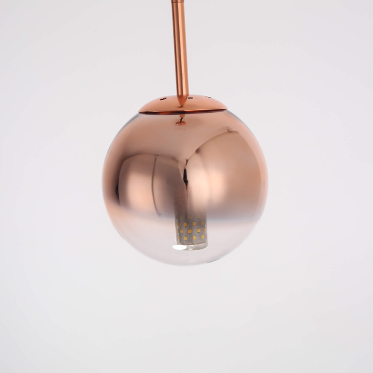 Lampa wisząca Palla miedziana 1xE14 - 8430