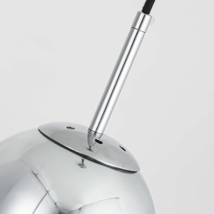 Lampa wisząca Palla chrom 1xE14