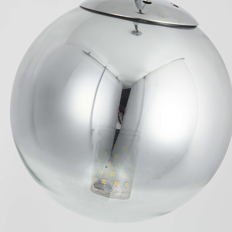 Lampa wisząca Palla chrom 1xE14 - 8438