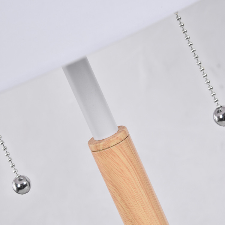 Lampa stołowa Fogo biała 2xE27 - 8462