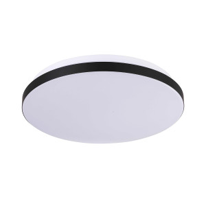 Plafon Babilon 33 cm czarny LED 4000K