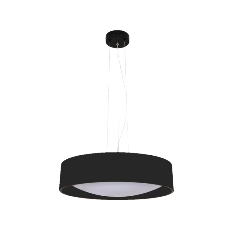 Lampa wisząca Hudson czarna LED 4000K - 8551