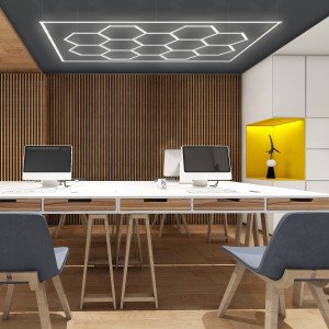 Plafon Geometric System 1 LED 4000K