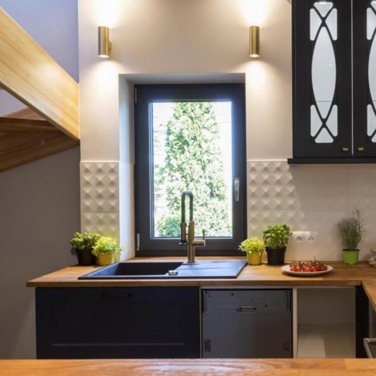 Kinkiet Torre czarny 2xGU10 - 8607