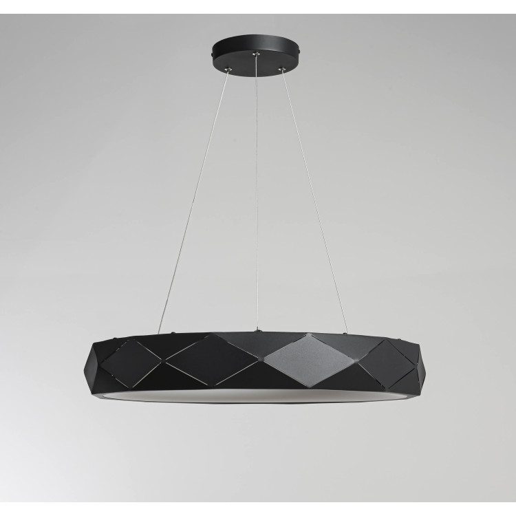 Lampa wisząca Reus czarna LED 4000K - 8626