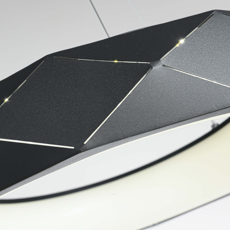 Lampa wisząca Reus czarna LED 4000K - 8632