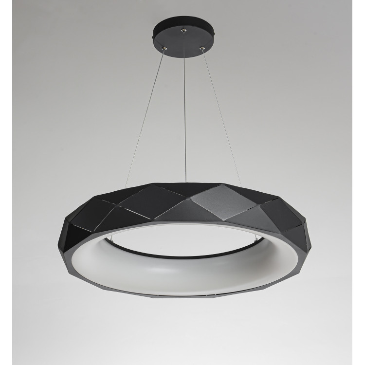 Lampa wisząca Reus czarna LED 4000K - 8633