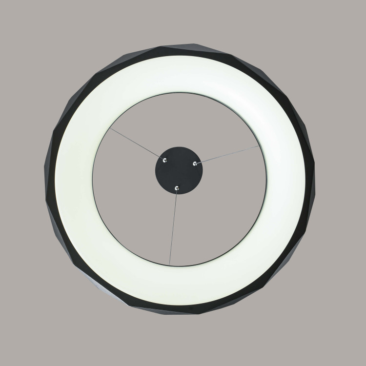 Lampa wisząca Reus czarna LED 4000K - 8635