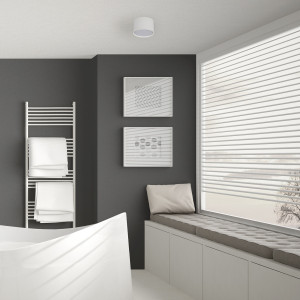 Oprawa natynkowa Kendal biała IP54 LED CCT