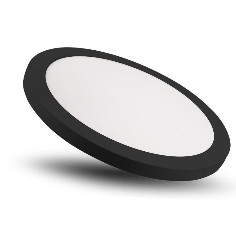 Plafon York czarny 2w1 LED 4000K - 8712