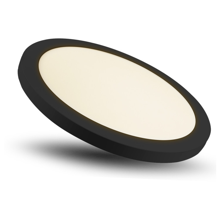 Plafon York czarny 2w1 LED 4000K - 8743