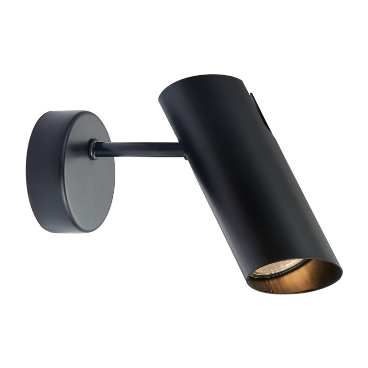 Kinkiet Futuro czarny 1xGU10 - 8858