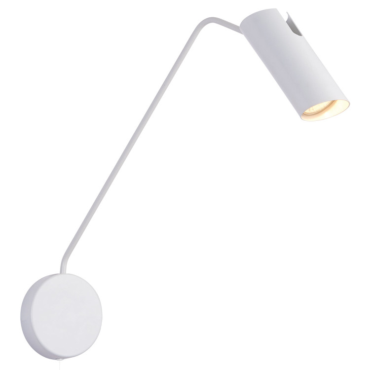 Kinkiet z wysięgnikiem Futuro biały 1xGU10 - 8861