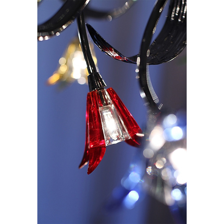 Lampa wisząca Hawai srebrna 20xG4 - 8901