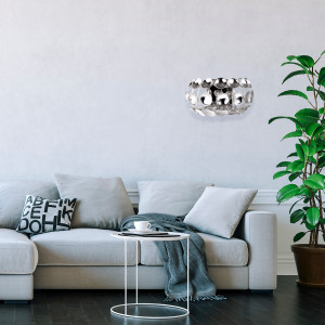 Kinkiet Ferrara srebrny 1xE14