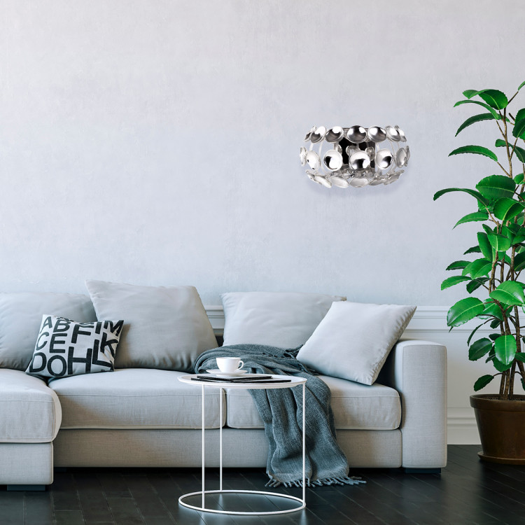 Kinkiet Ferrara srebrny 1xE14 - 8915