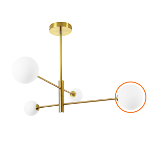 Zapasowy duży klosz Dorado 4 i 6