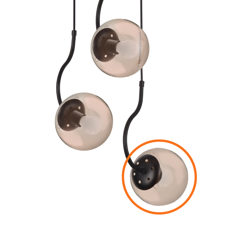 Zapasowy klosz Hook - 8956