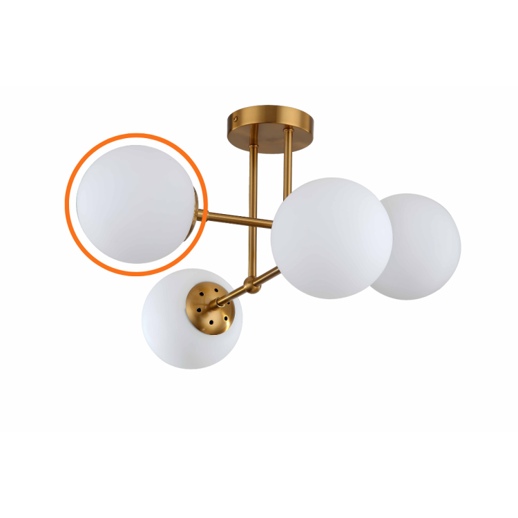 Zapasowy klosz Roma - 8960