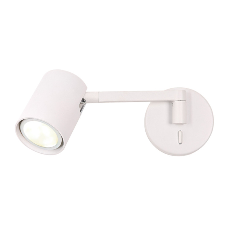 Kinkiet z wysięgnikiem Snow biały 1xGU10 - 9025