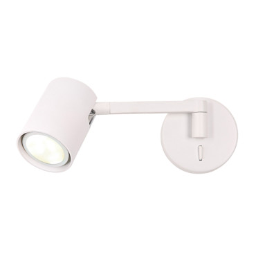 Kinkiet z wysięgnikiem Snow biały 1xGU10