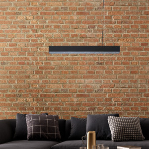 Lampa wisząca Mira M czarna Tuya LED CCT