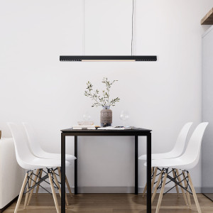 Lampa wisząca Cali L czarna Tuya LED CCT