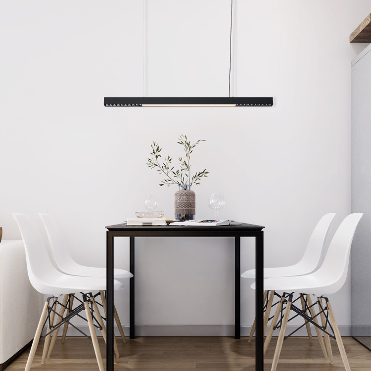 Lampa wisząca Cali L czarna Tuya LED CCT - 9112