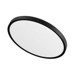 Plafon California 40 cm czarny LED CCT