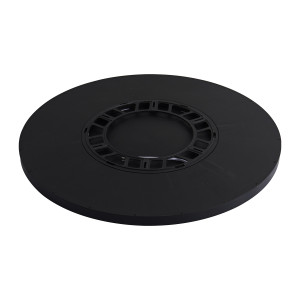 Plafon California 48 cm czarny LED CCT