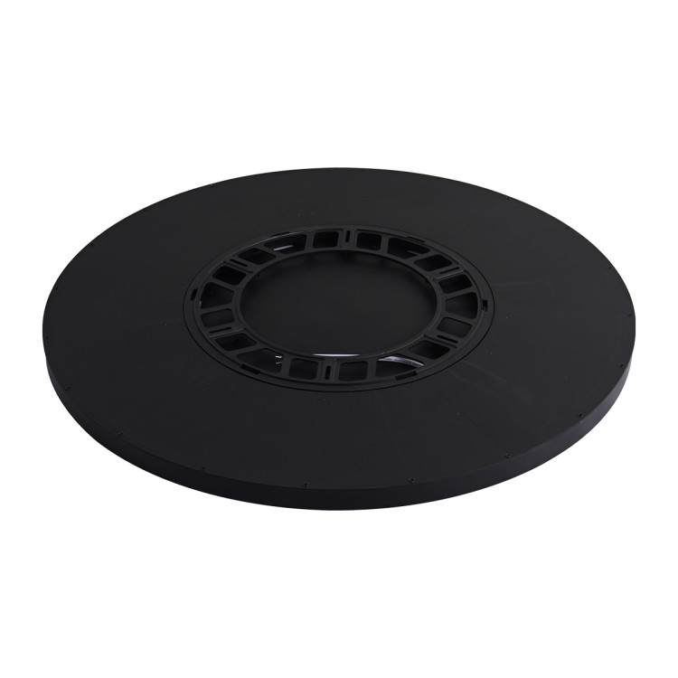 Plafon California 60 cm czarny LED CCT - 9191