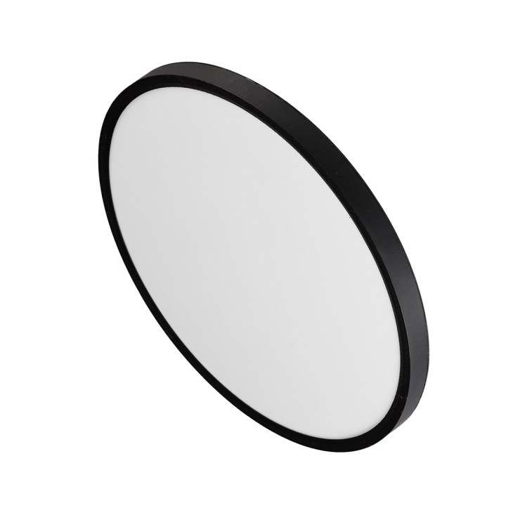 Plafon California 60 cm czarny LED CCT - 9197