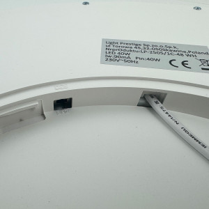 Plafon California 40 cm biały LED CCT