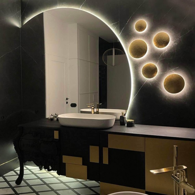 Plafon Platillo 16 cm złoty LED CCT - 9260