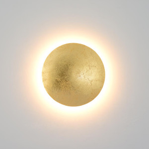 Plafon Platillo 16 cm złoty LED CCT