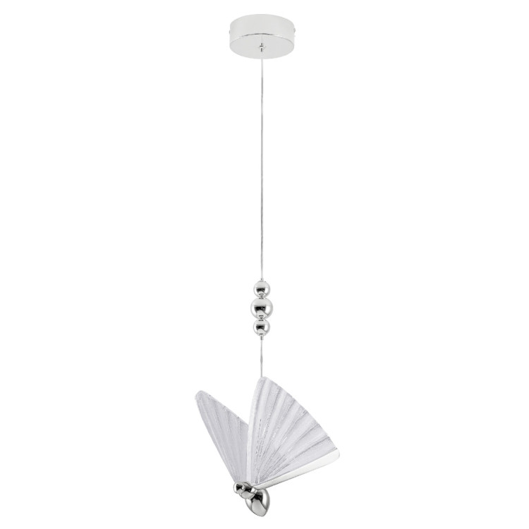 Lampa wisząca Mariposa 1 srebrna LED CCT - 9316