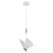 Lampa wisząca Mariposa 1 srebrna LED CCT