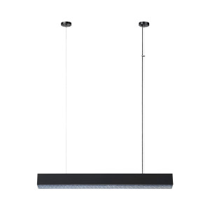 Lampa wisząca Mira M czarna Tuya LED CCT