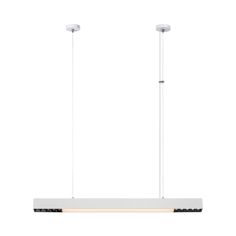 Lampa wisząca Cali M biała Tuya LED CCT - 9358