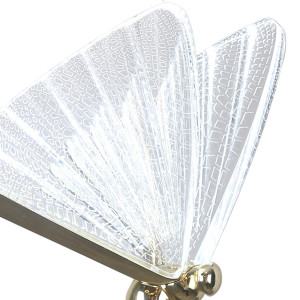 Lampa wisząca Mariposa 1 złota LED CCT