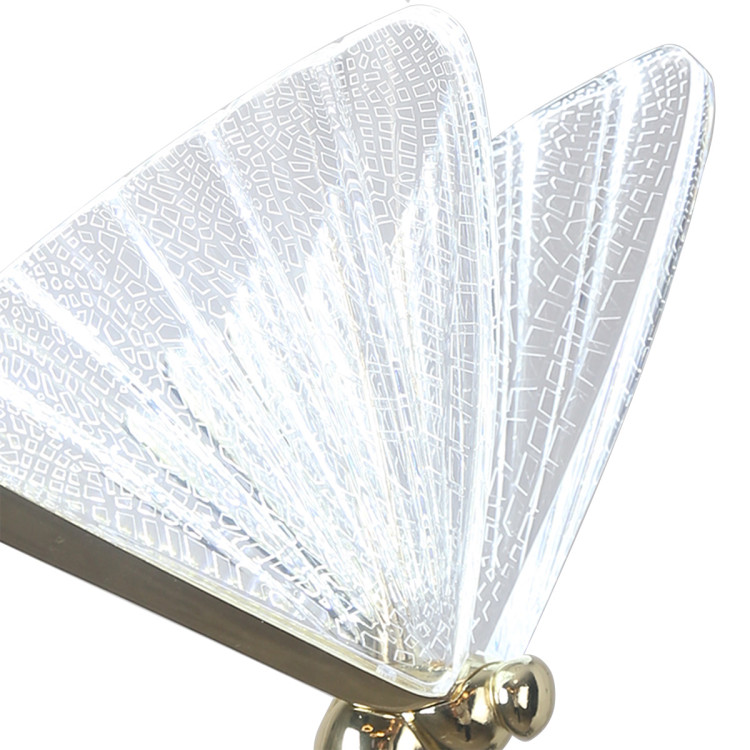 Lampa wisząca Mariposa 1 złota LED CCT - 9399