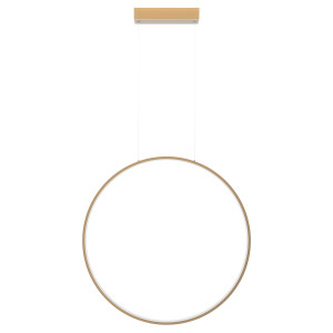 Lampa wisząca Mirror L złota IP44 LED CCT