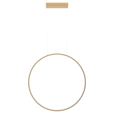 Lampa wisząca Mirror L złota IP44 LED CCT