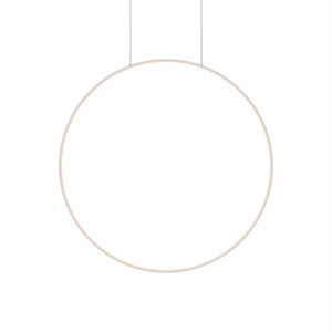 Lampa wisząca Mirror S biała IP44 LED CCT