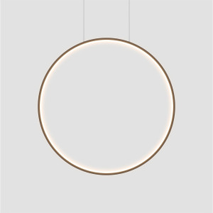 Lampa wisząca Mirror L czarna IP44 LED CCT